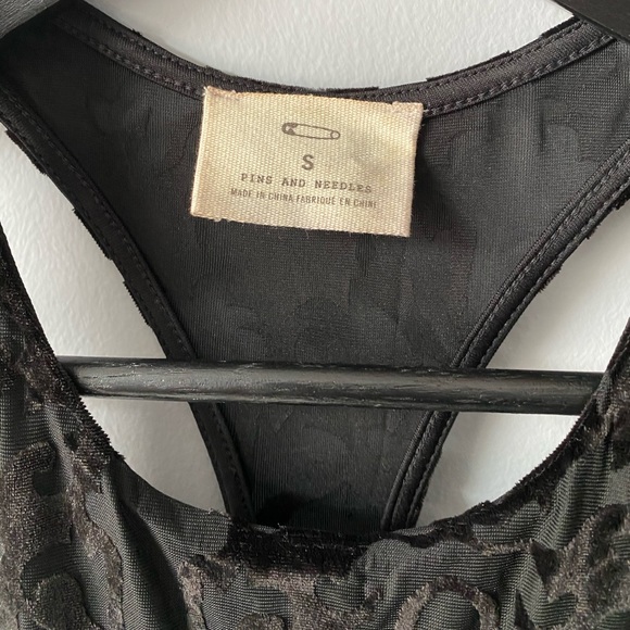 Black Velvet Midi Dress - Picture 4 of 5